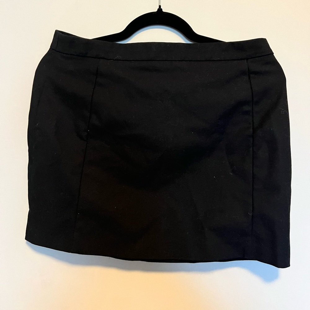 Zara black business skirt mini